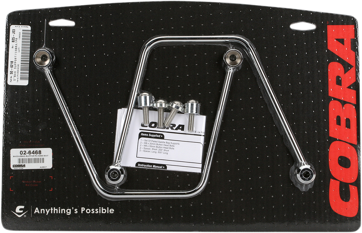 Saddlebag Support - Chrome - Vulcan 900