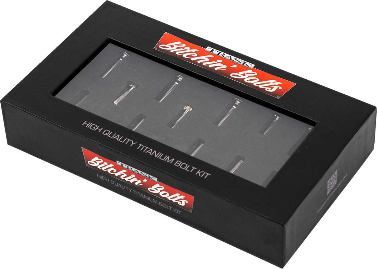 Bitchin' Bolts Hardware Kit - Titanium - M8 - Cam Cover