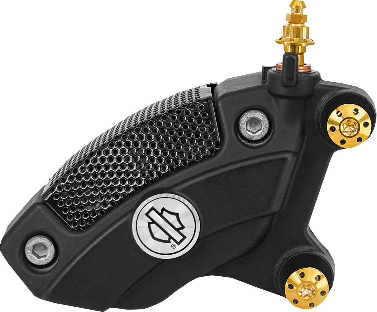 Banjo Bolt With Bleeder - 10mm - Gold