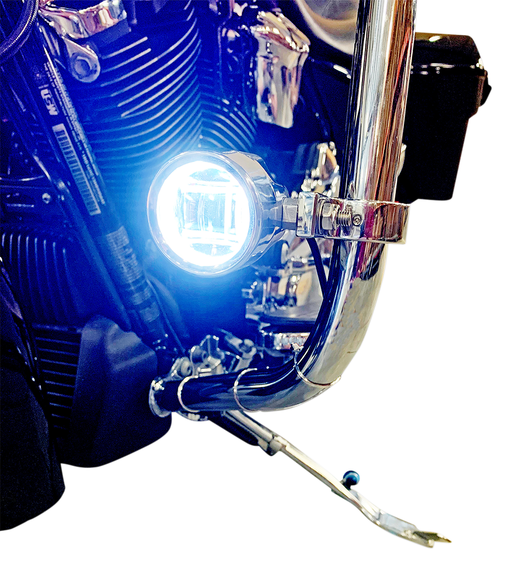 Fog Light - Chrome - Clear Lens