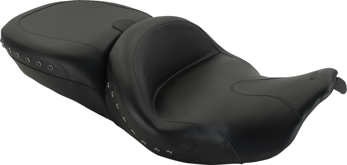 Summit Studded Black Seat - Backrest Receptacle - FL '08-'25