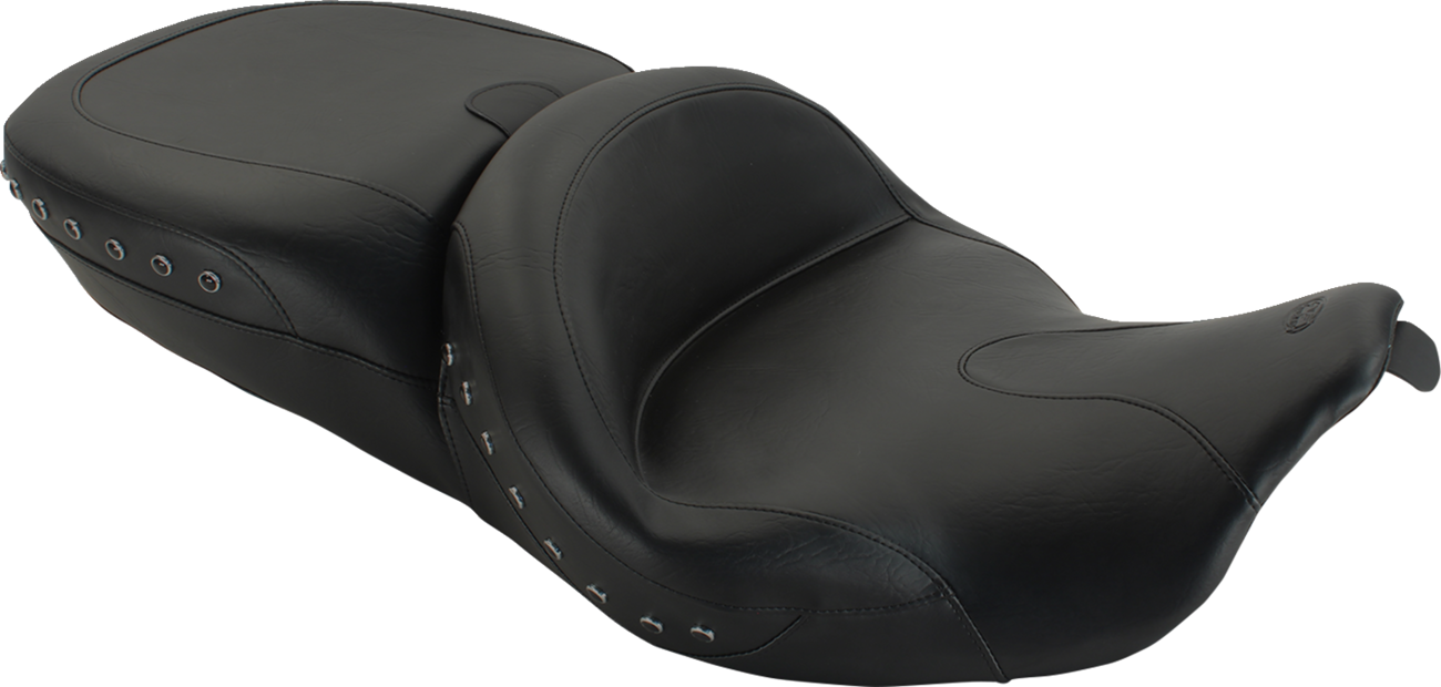 Summit Studded Black Seat - Backrest Receptacle - FL '08-'25