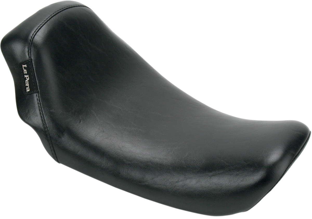 Bare Bones Solo Seat - Smooth - Black - Dyna '06-'17