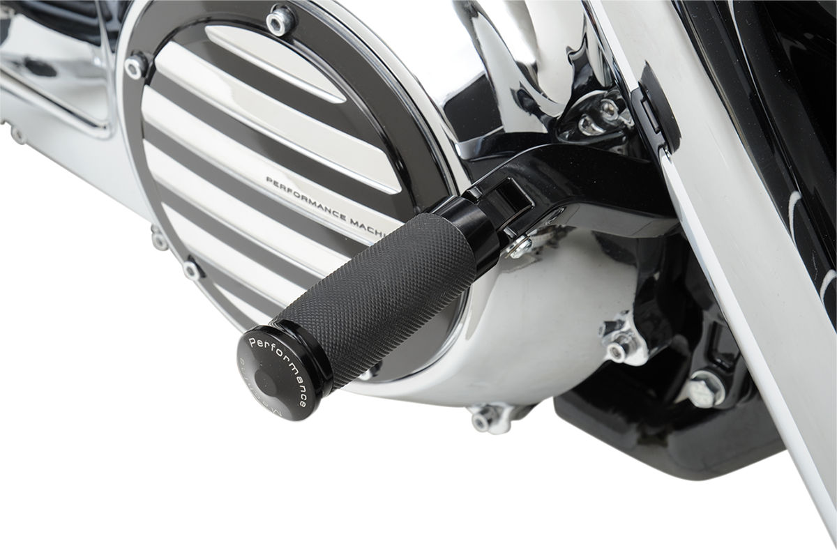 Contour Foot Pegs - Black - Passenger/Driver