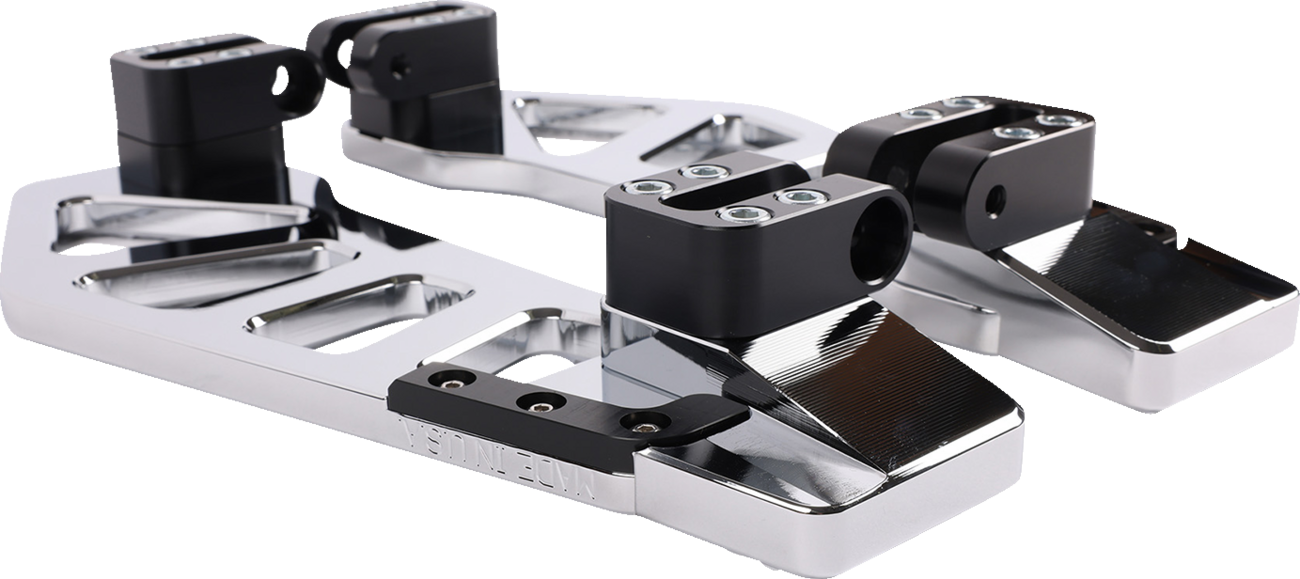 Apex Floorboard Tail Extension With 1/2" Lift Kit - Chrome