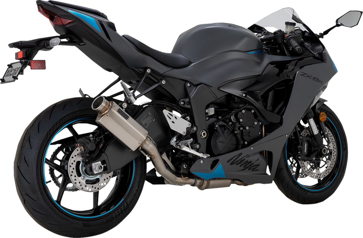 VS-6 Slip-On Muffler - Stainless Steel - Kawasaki Ninja ZX-6R