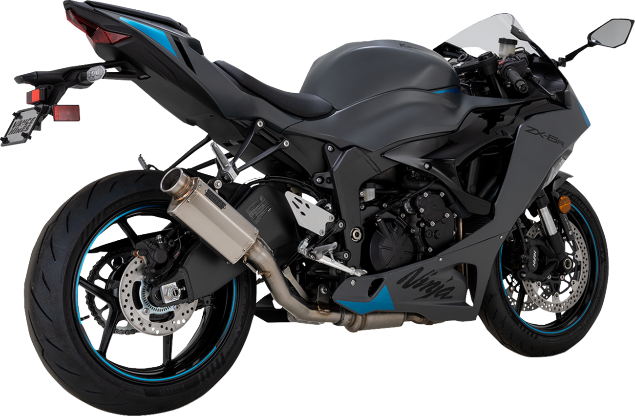 VS-6 Slip-On Muffler - Stainless Steel - Kawasaki Ninja ZX-6R