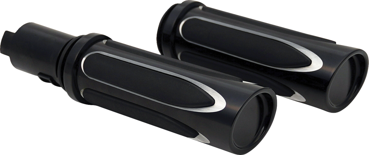Deep Cut Comfort Series Grips - TBW - Black