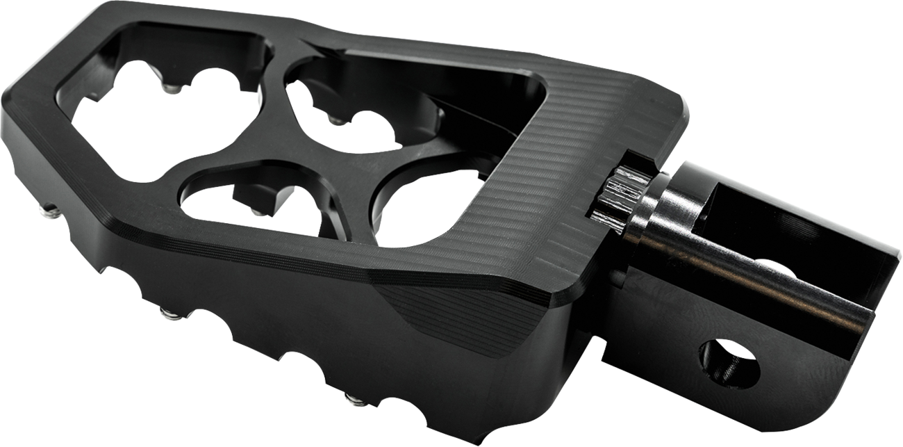 MX Evolution Driver Pegs - Black - Softail