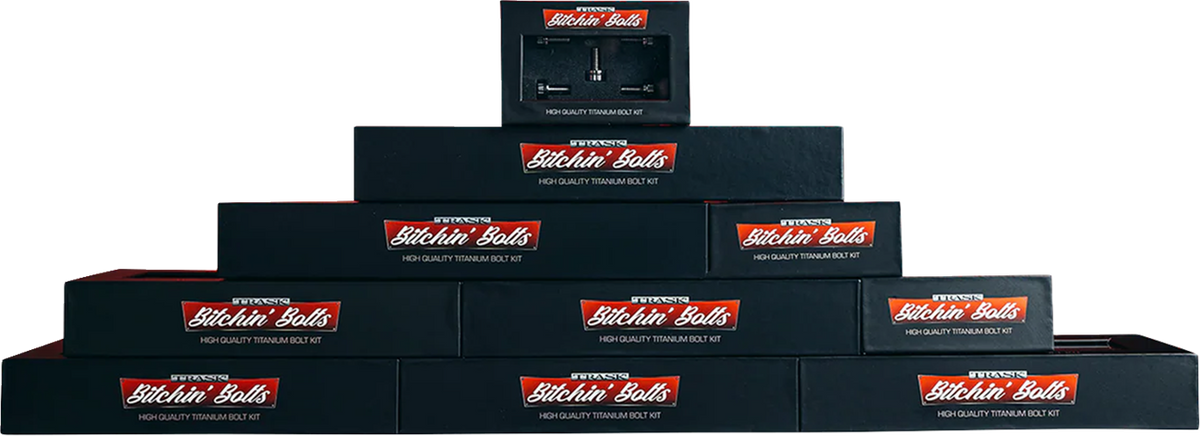 Bitchin' Bolts Hardware Kit - Titanium - M8 - Complete Driveline