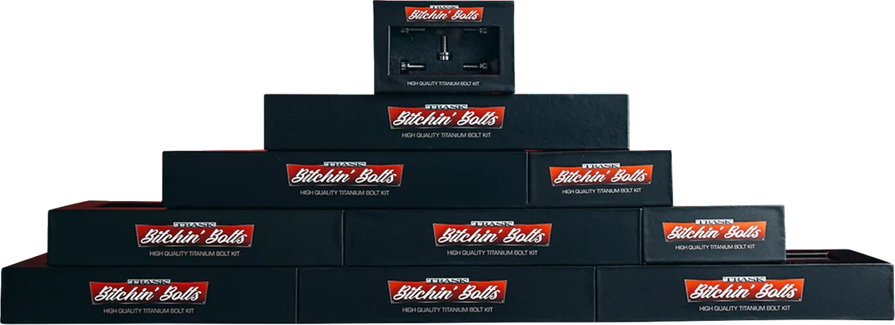 Bitchin' Bolts Hardware Kit - Titanium - M8 - Complete Driveline