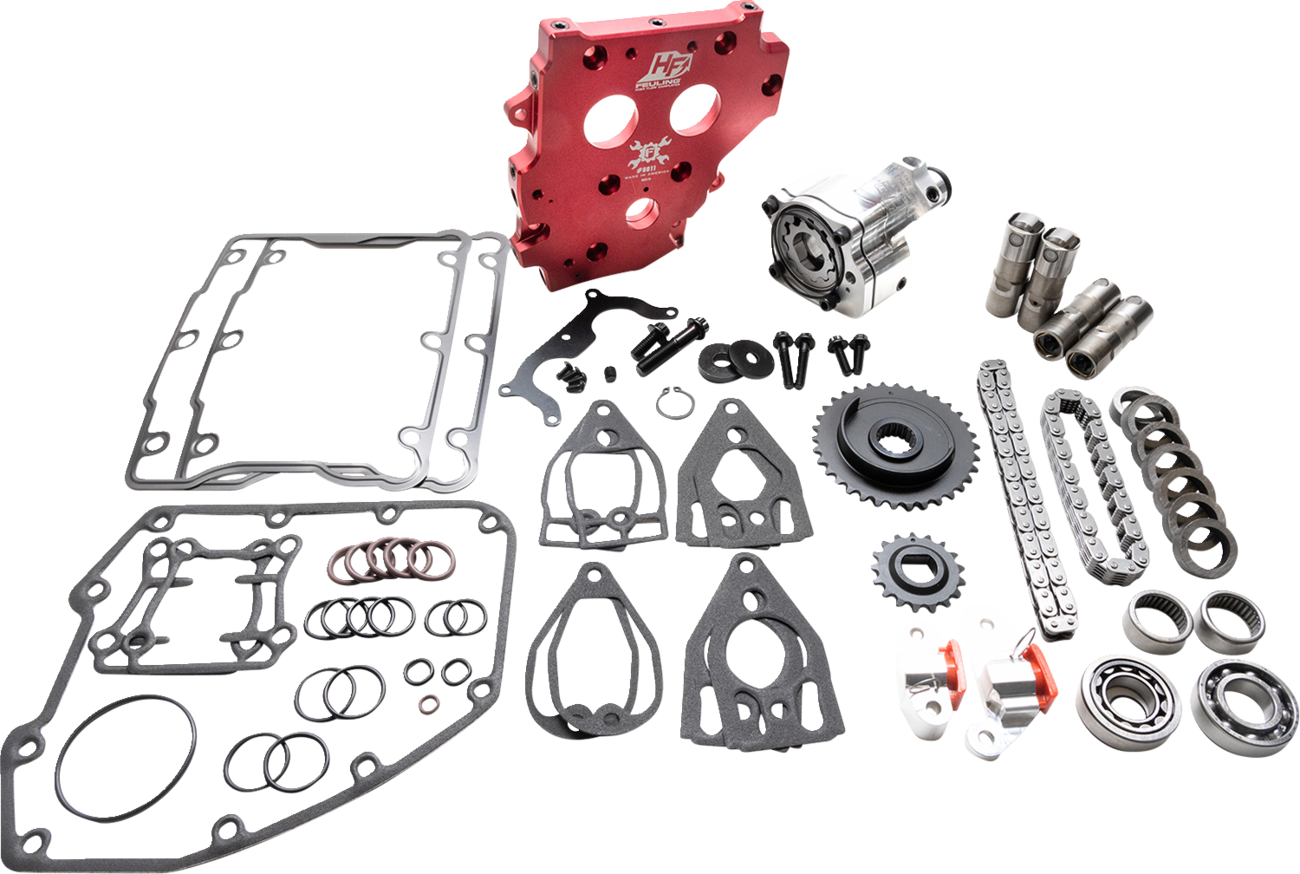 Hydraulic Cam Chain Tensioner Conversion Kit - Factory Style Camshaft - '99-00 TC