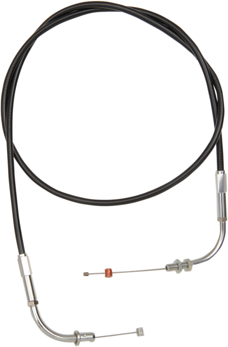 Black Vinyl Idle Cable For Victory - '03-'07