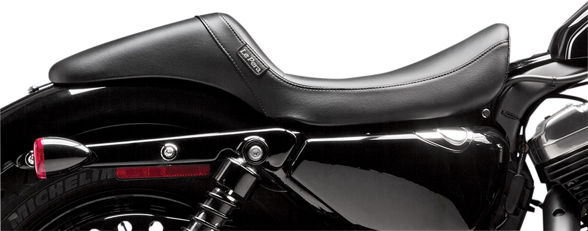 Daytona Sport Daddy Long Legs Seat - Smooth - Black - XL '04-'22