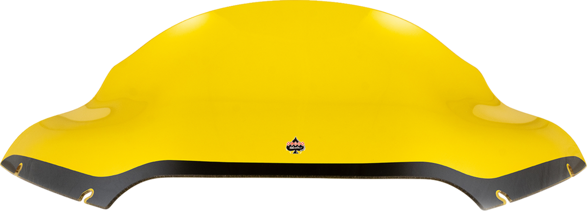 Kolor Flare® Windshield - 9" - Yellow - '15-'25 FLTR