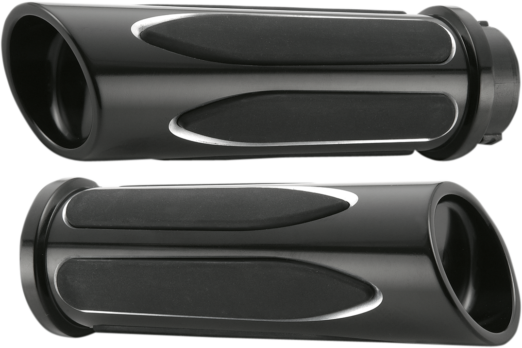 Deep Cut Comfort Series Grips - Cable - Black