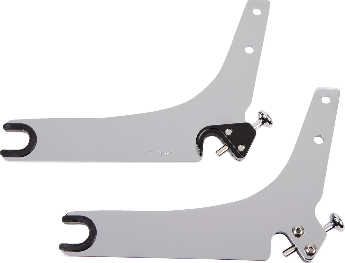 Backrest Kit - 14" - Chrome - FLHC/S