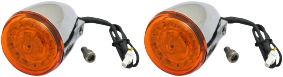 ProBEAM® Turn Signals - Chrome/Amber