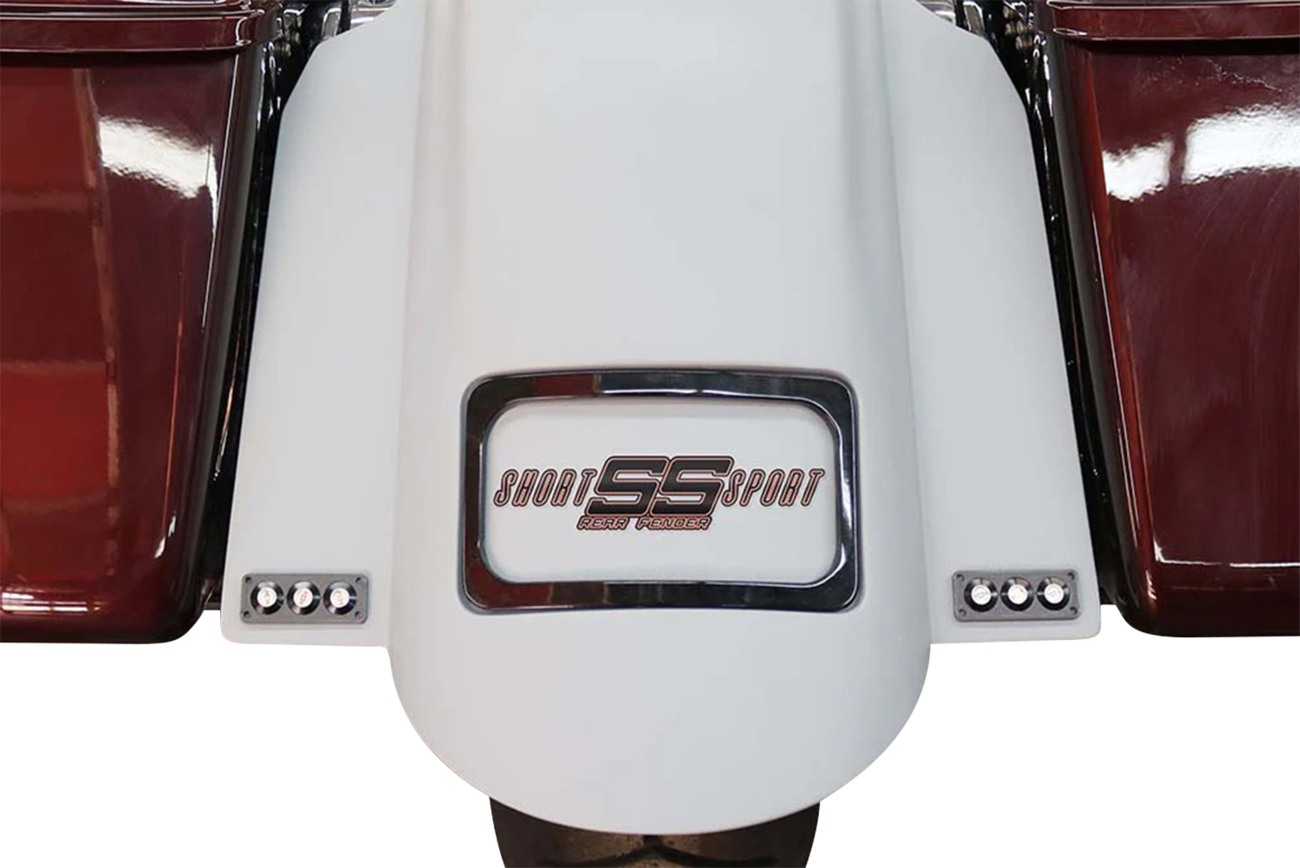 Tri-Pod Taillight With Lightning Bolts