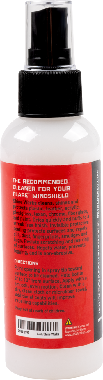 Shine Werks Cleaner - 4 US Fl Oz. - 12-Pack