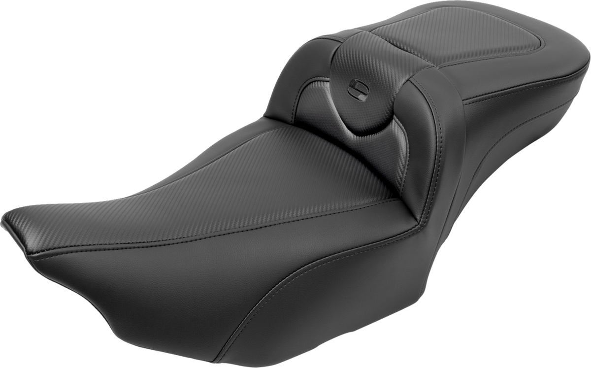 Roadsofa™ Extended Reach Seat - With Backrest - Carbon Fiber - FLTR/FLHX '23-'24