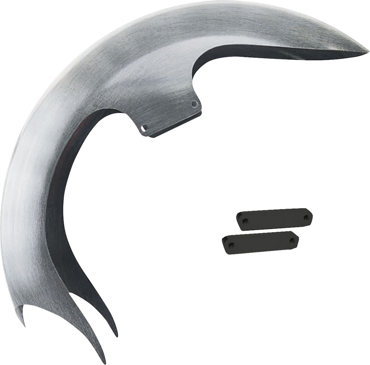 Talon Front Fender - 26" Wheel - With Black Adapters - HD Touring