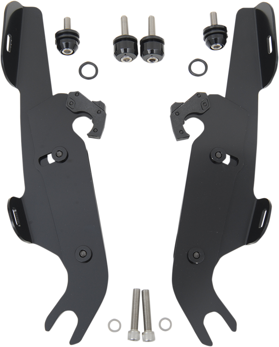 Fats/Slim Trigger Lock Mounting Kit - Black - FLST