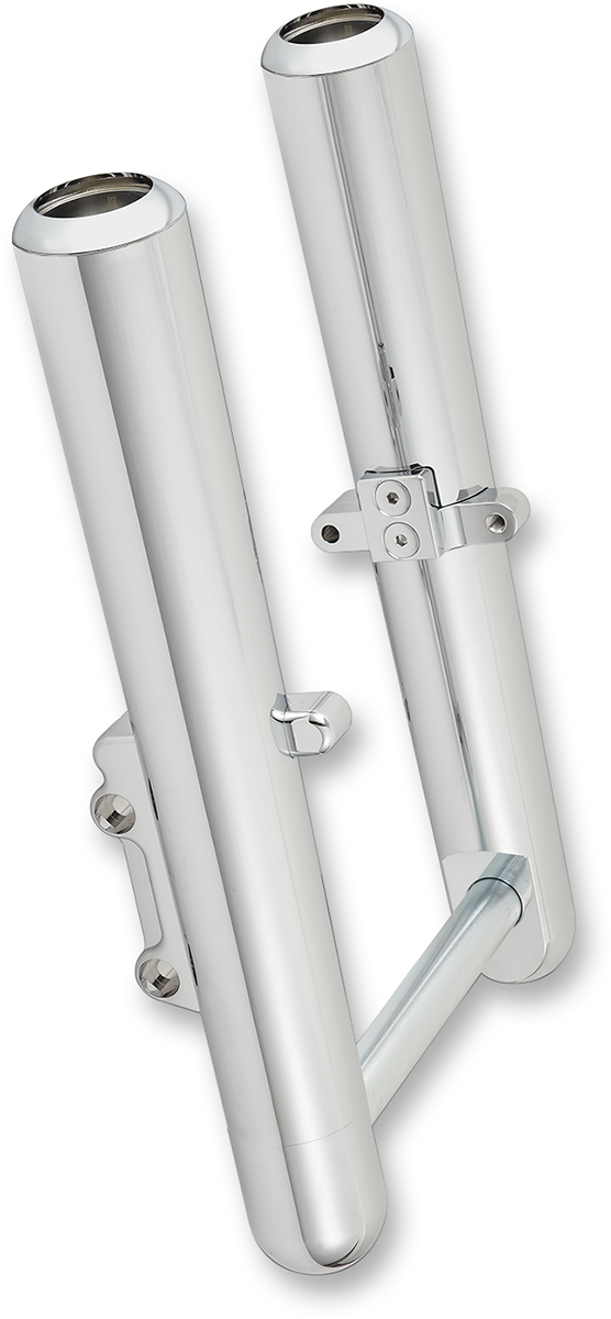 Fork Legs - Chrome - Hot Legs - Custom Single Disc - Smooth - '08-'13