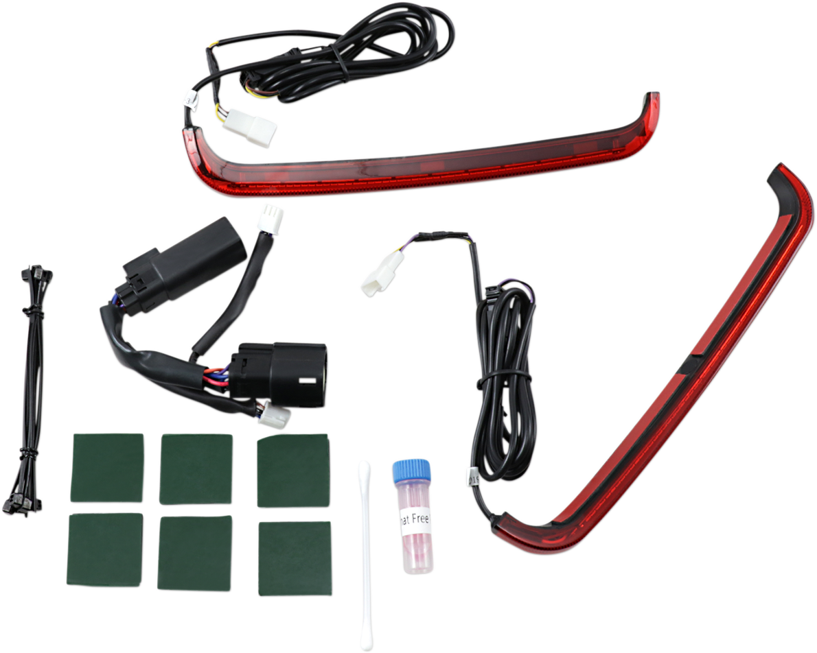 Saddlebag Lights - '10-'13 - Red Lens