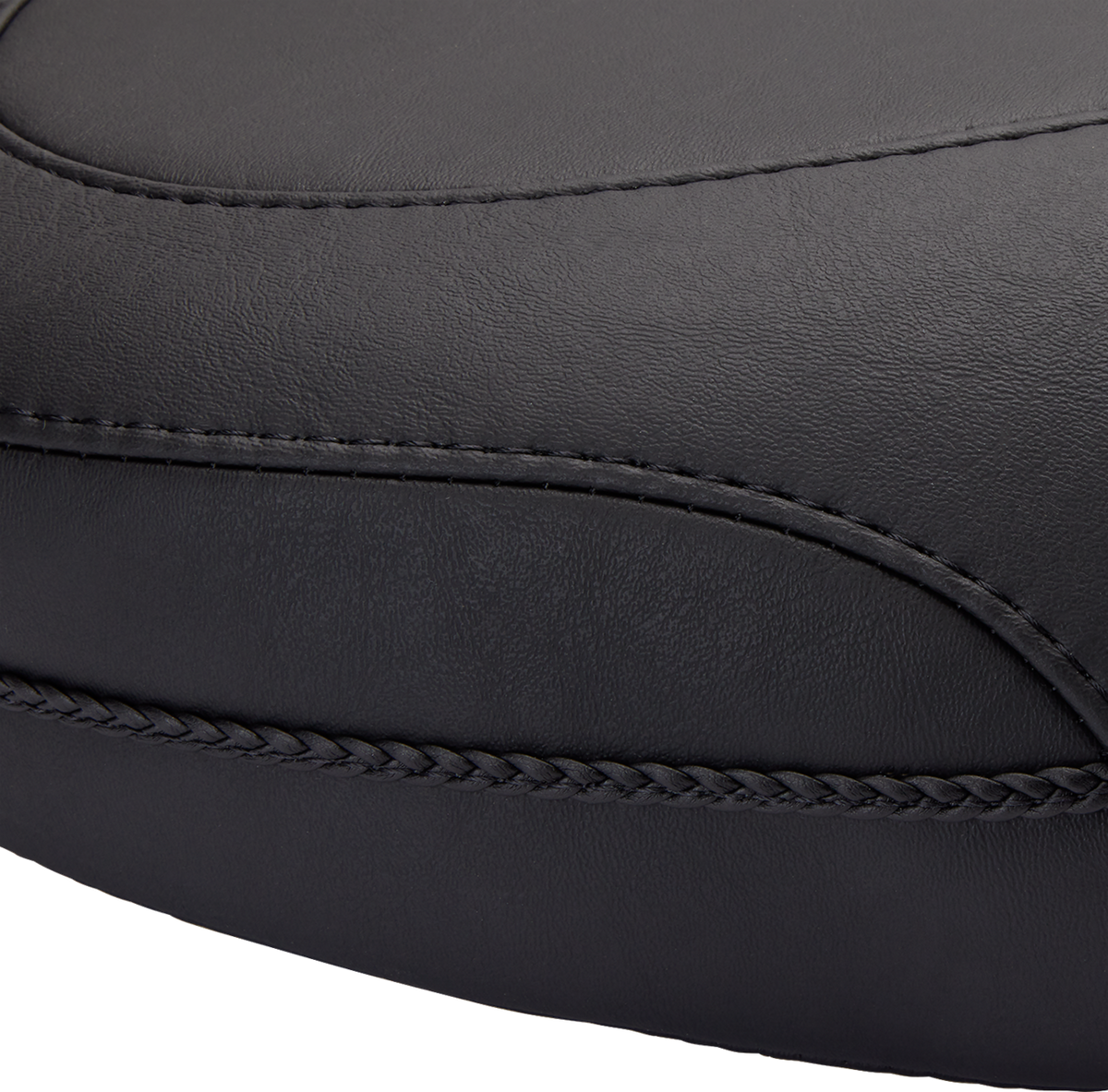 Wide Rear Seat - Smooth - Black - FXS/FLS '11-'17