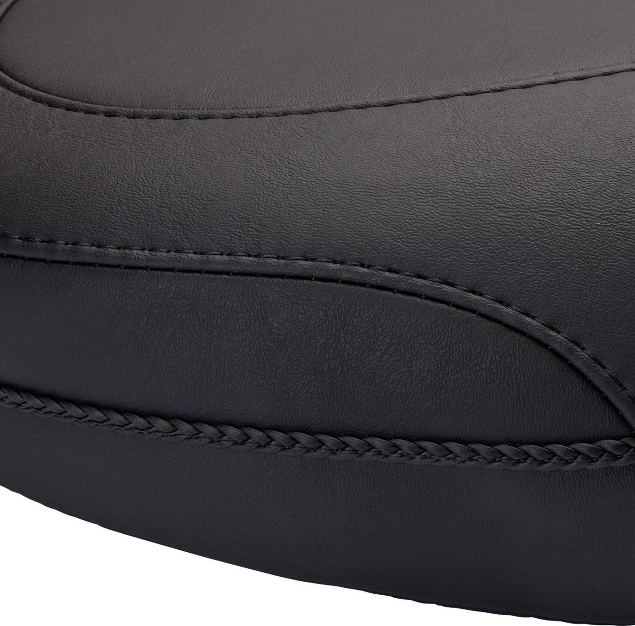 Wide Rear Seat - Smooth - Black - FXS/FLS '11-'17