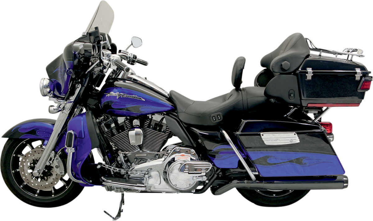 Pseudo Left-Side Muffler For Road Rage II B1 Exhaust System - Black - FL '09-'16