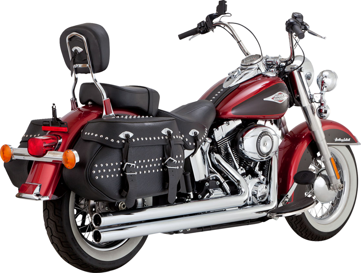 Big Shots Long Exhaust System - Chrome
