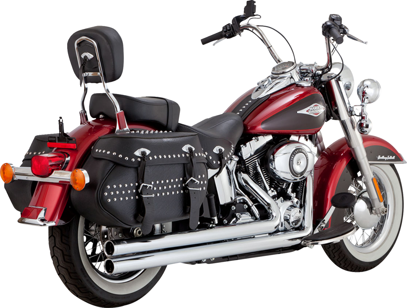 Big Shots Long Exhaust System - Chrome