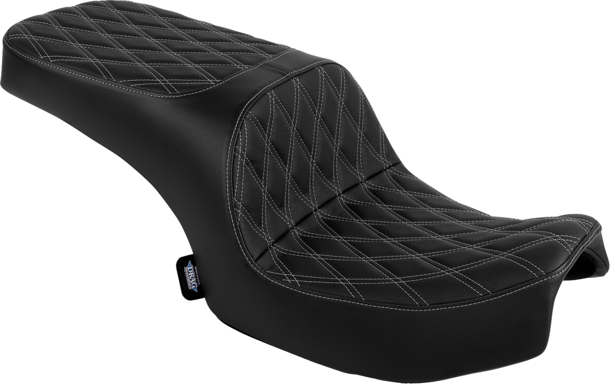 Freedom Seat - Vinyl - Double Diamond Silver Stitch - Challenger '20-'25/Chieftain '25