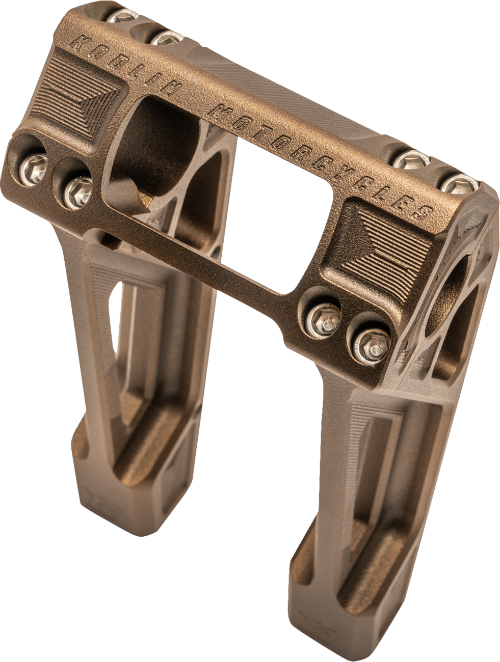 Fastback Risers - 8" - Bronze