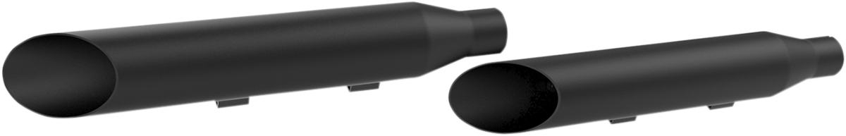 3" HP-Plus® Slip-On Mufflers - Slash-Cut - Black - XL