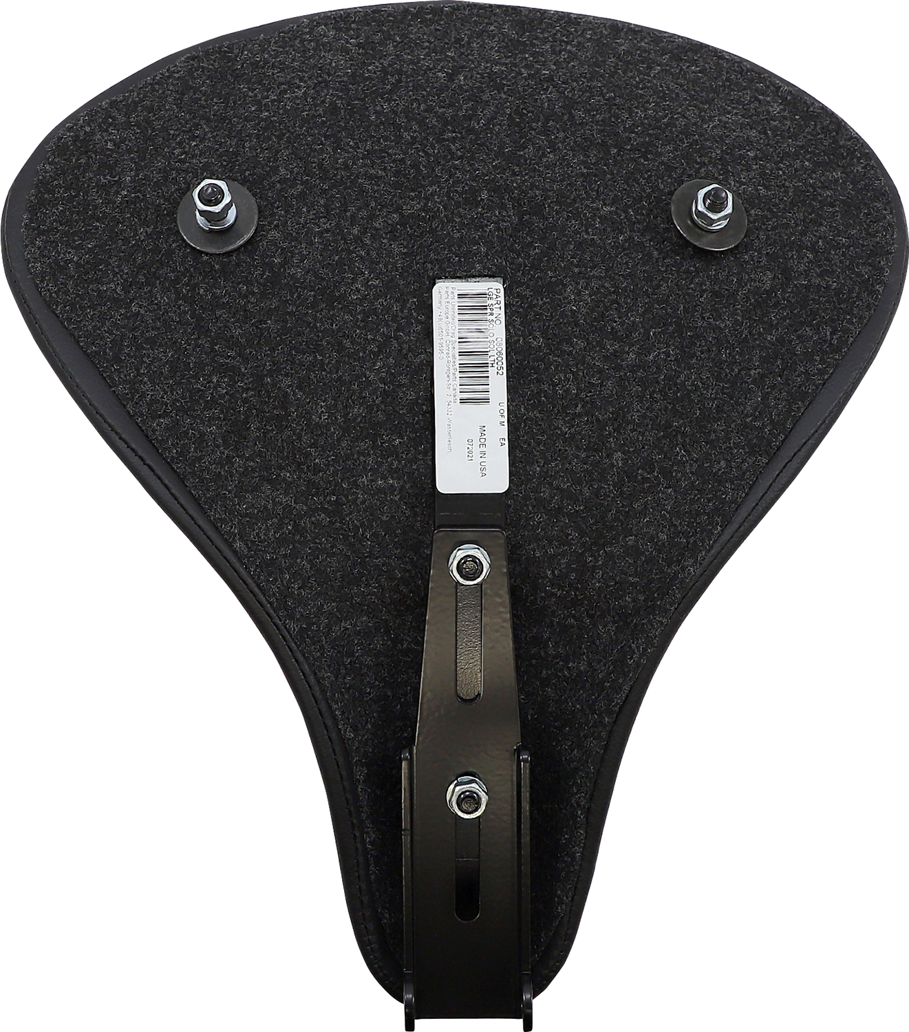 Seat - Spring Solo - Large - Black Solar-Reflective Leather - Smooth