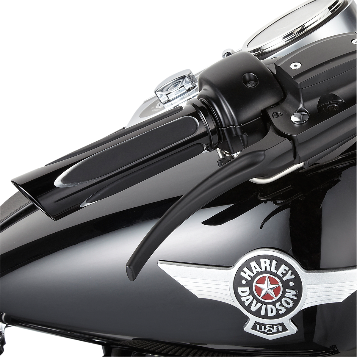 Deep Cut Comfort Series Grips - Cable - Black