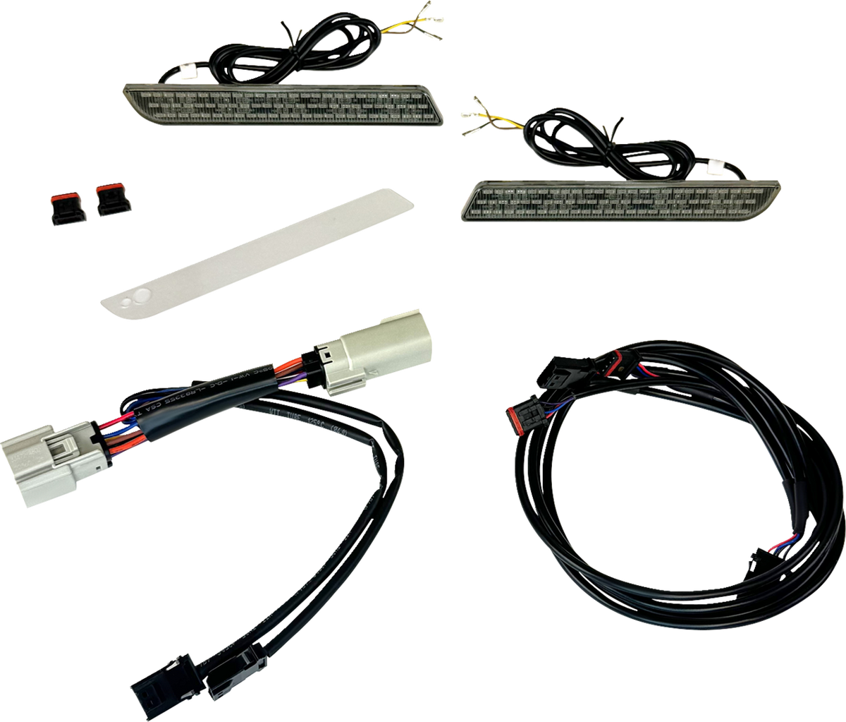 LED Reflector Light - Fender - Smoked
