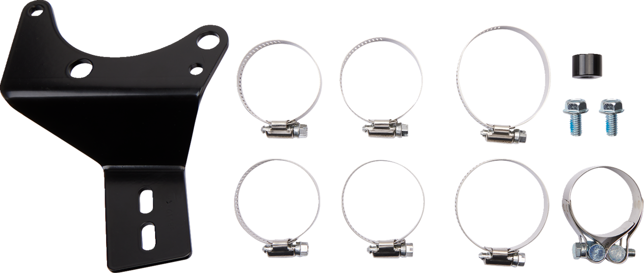 Speedster Swept Short Exhaust - Black - '06-'11 Dyna