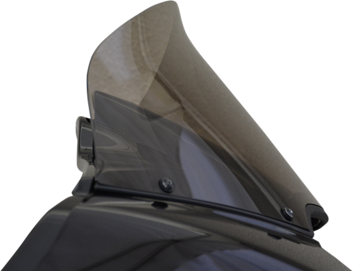 Windshield - 10" - Light Smoke - FLTR