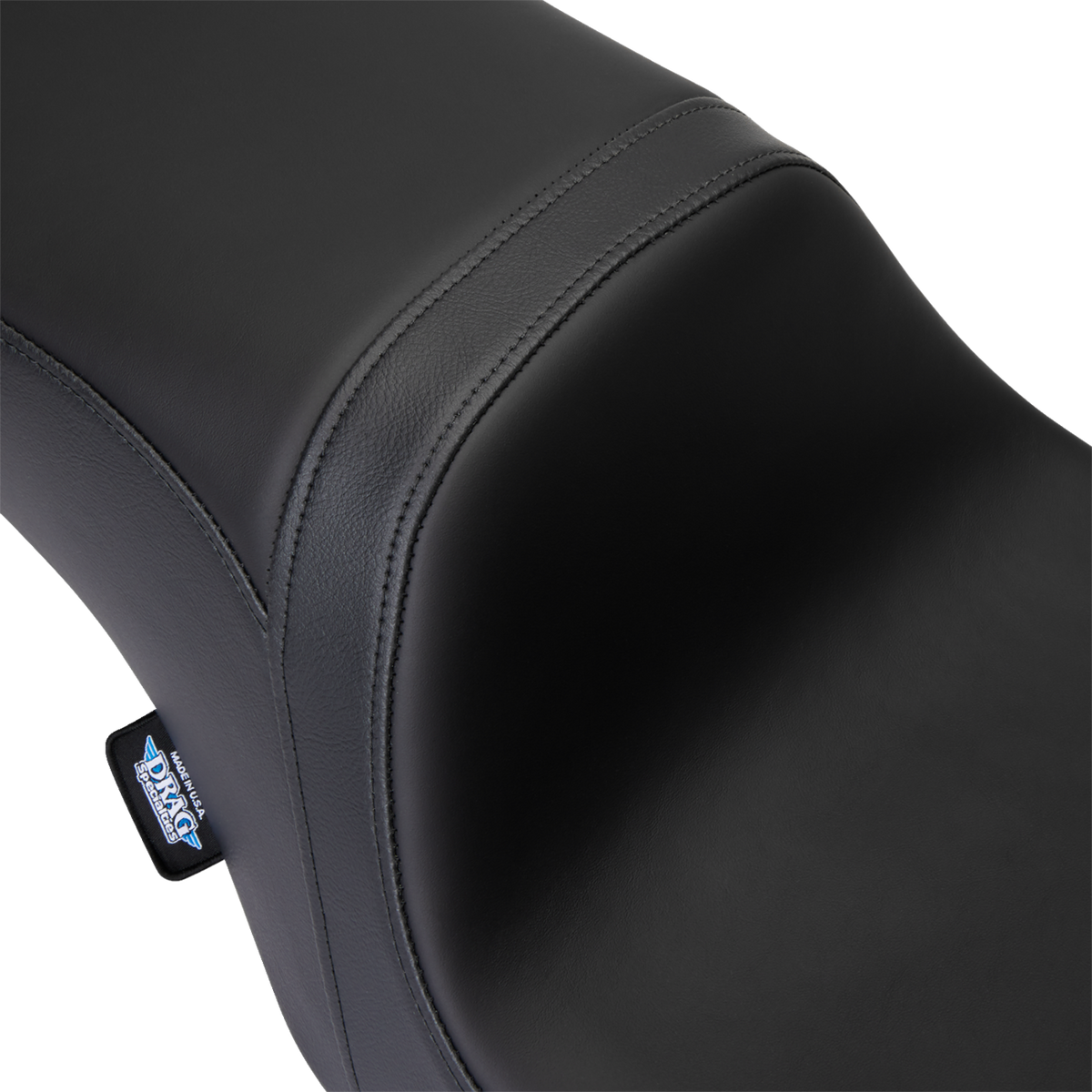 Predator 2-Up Seat - Solar Leather - Black - Smooth - W/O Backrest - FL '08-'23