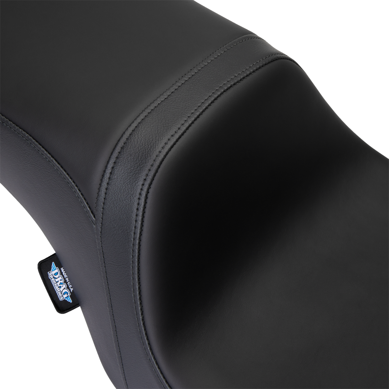 Predator 2-Up Seat - Solar Leather - Black - Smooth - W/O Backrest - FL '08-'23