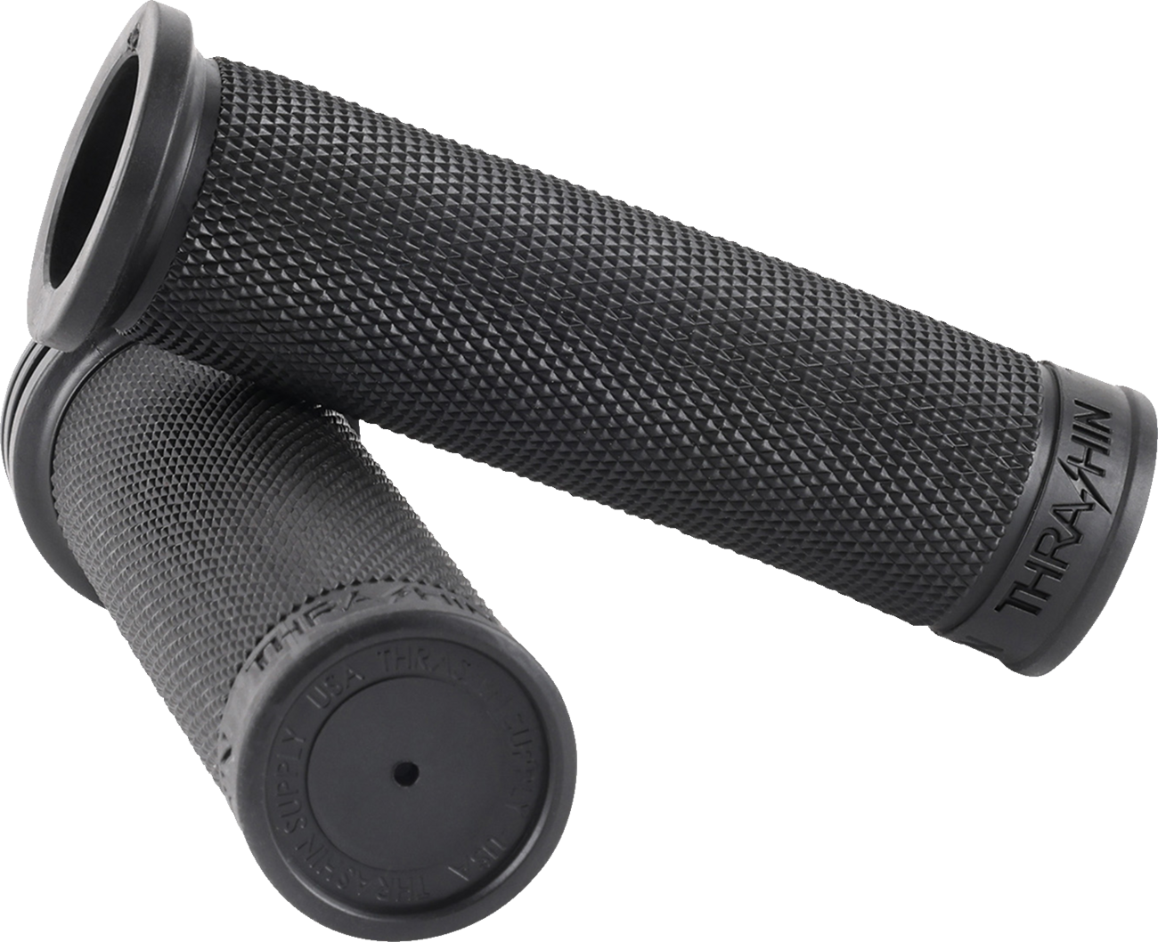 Moto Grips - 1" - Slim - Black
