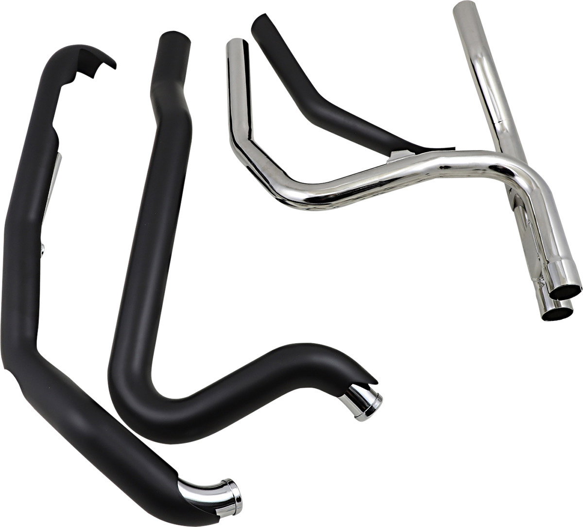 Powerport Dual Headpipes - Black