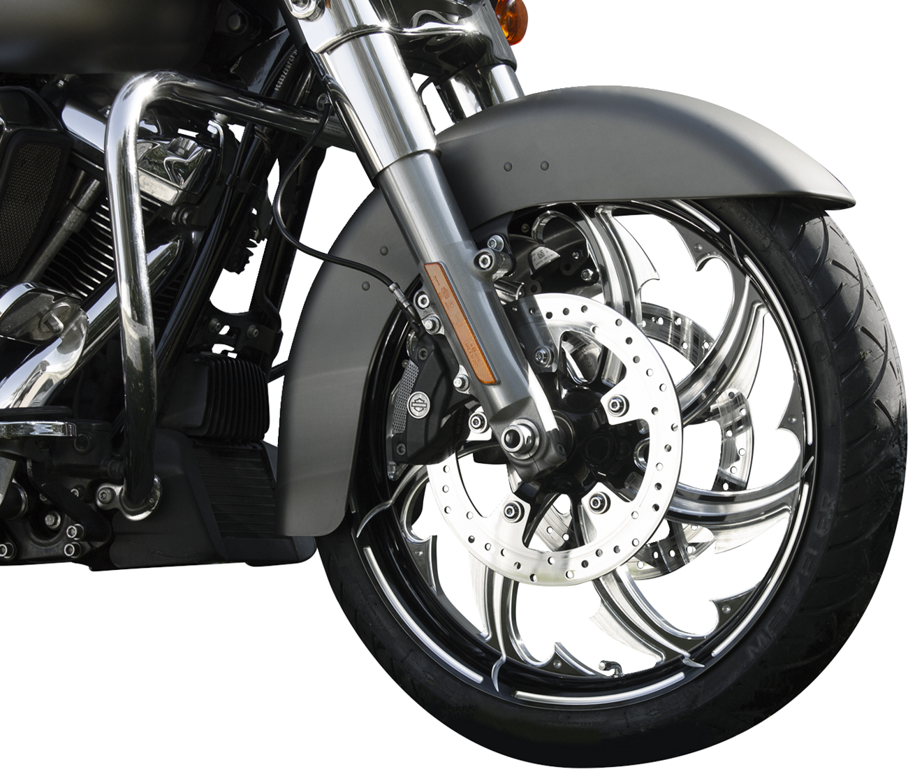 Wheel - Fury - Front - Dual Disc/With ABS - Black Cut - 21x3.25 - FL