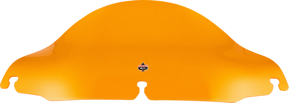 Kolor Flare® Windshield - 6-1/2" - Orange - '96-'13 FLHT/FLHX
