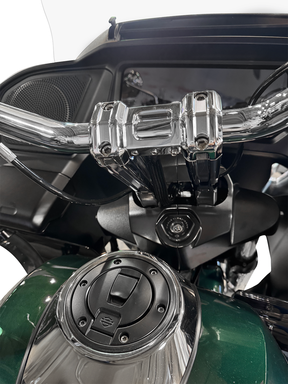 Ascent Pro Risers - Pullback - 8" - Chrome