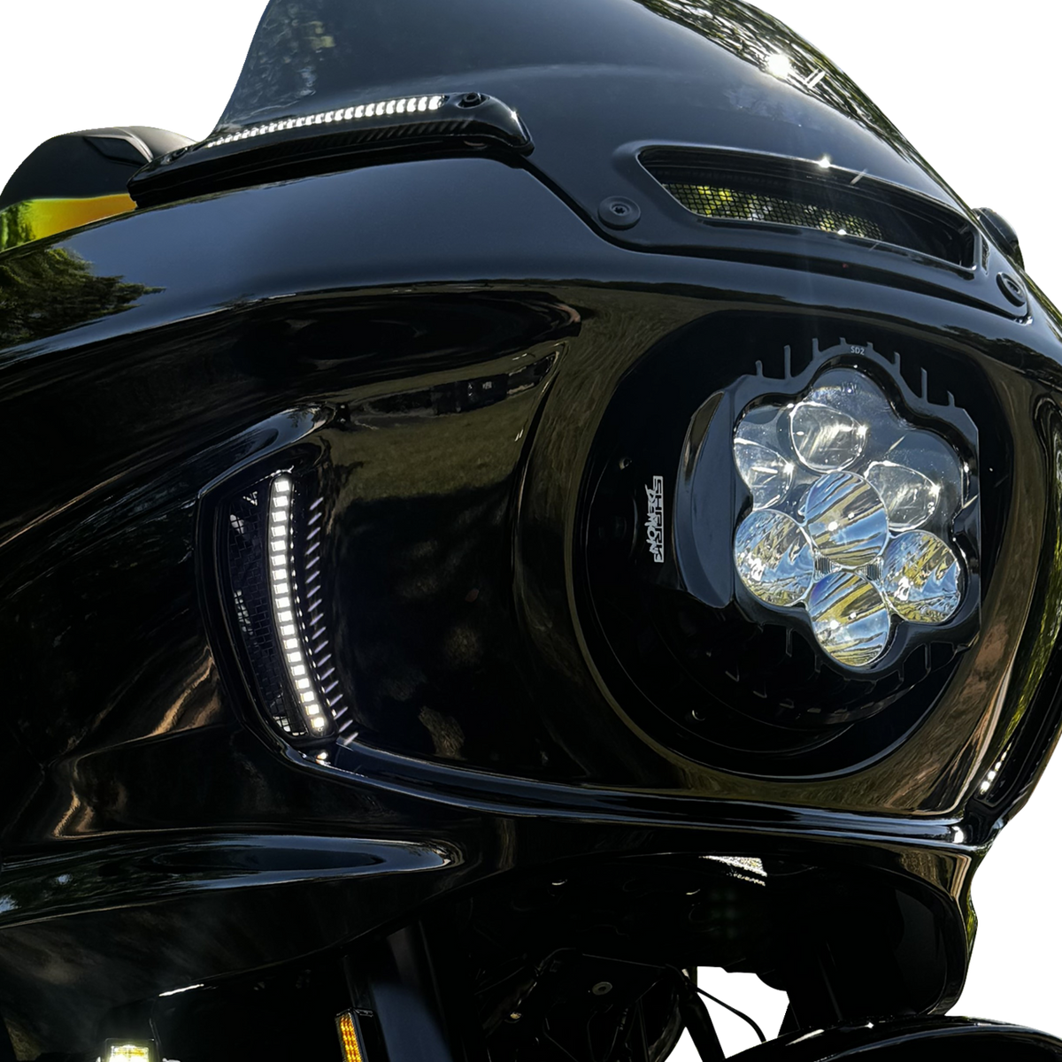 Shark Demon® 2 Headlight - Low Rider ST